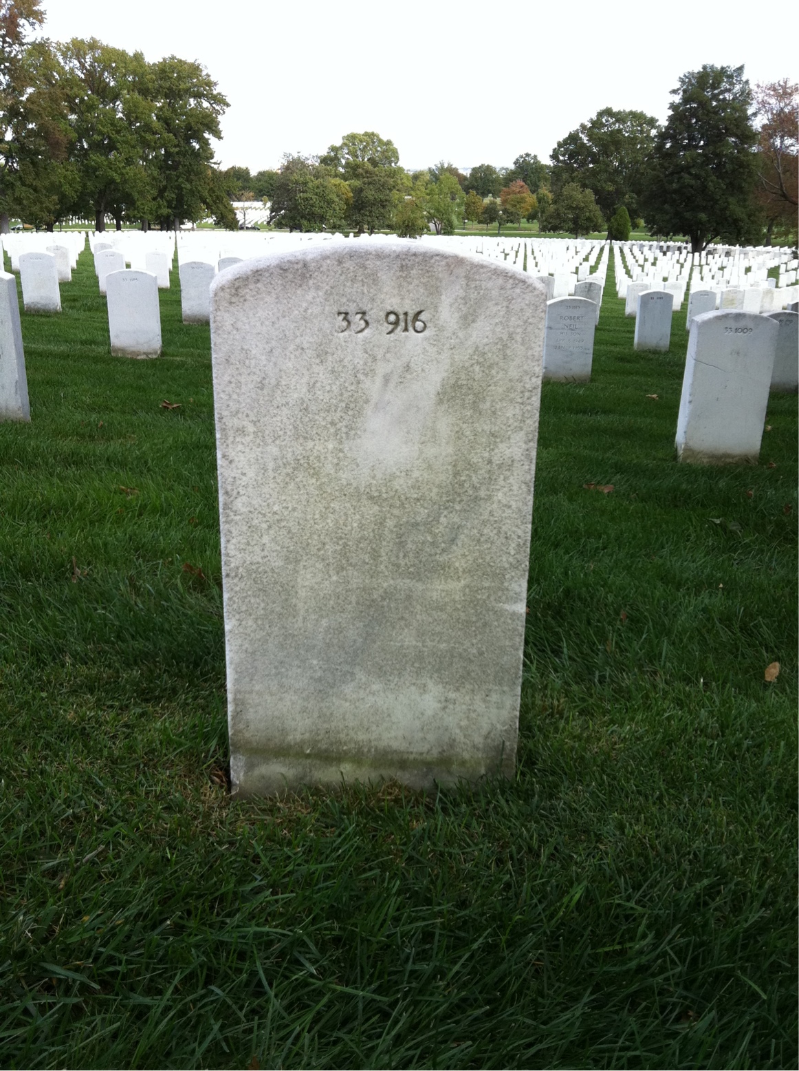 Back of headstone — Joseph Ashton