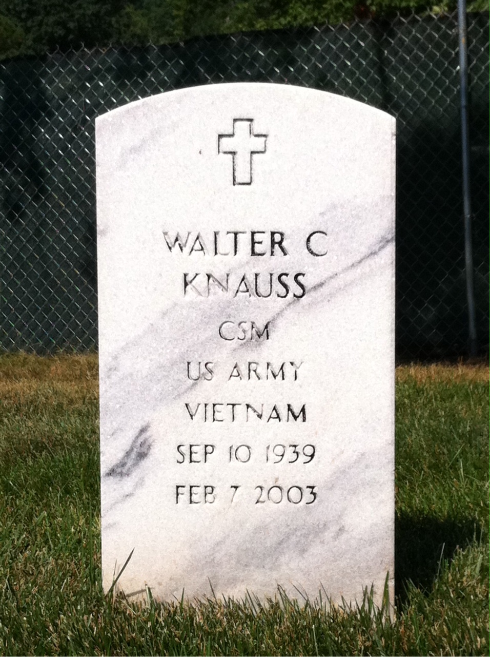 Walter C Knauss