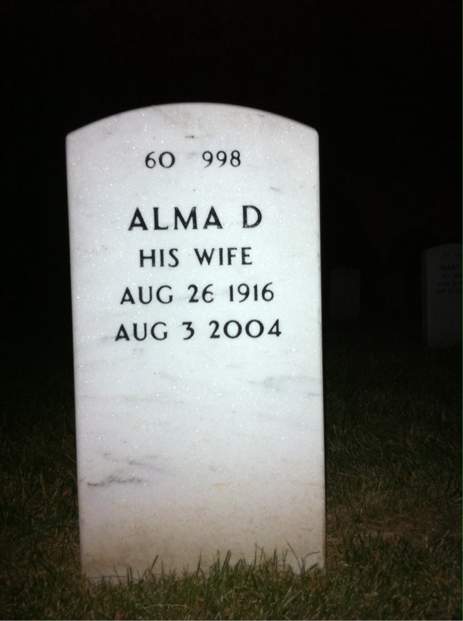 Back of headstone — Edward Pagels