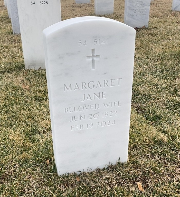 Back of headstone — John Talbot