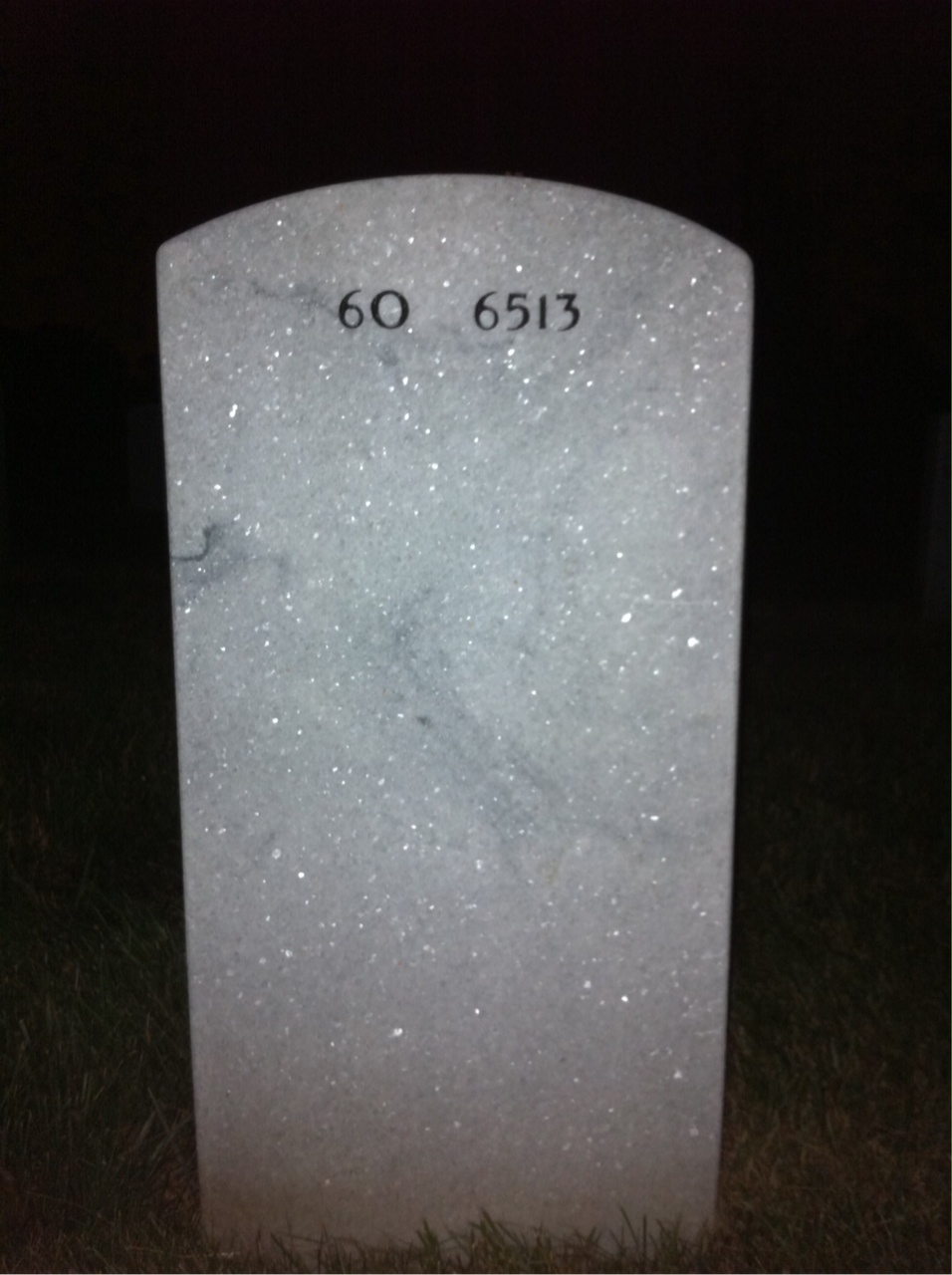 Back of headstone — Robert Watkins