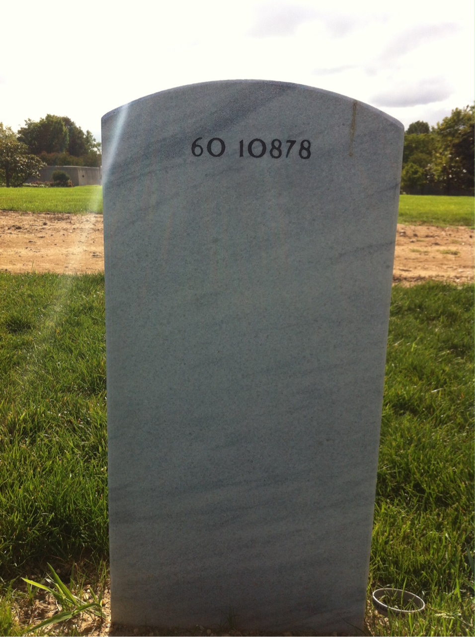 Back of headstone — Thomas Arthurvaugh Saunders