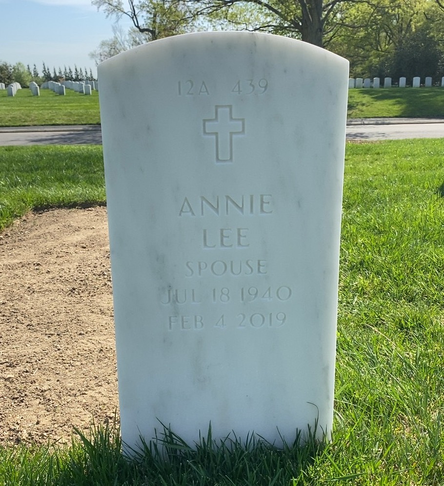 Back of headstone — Tracy L Kennerly