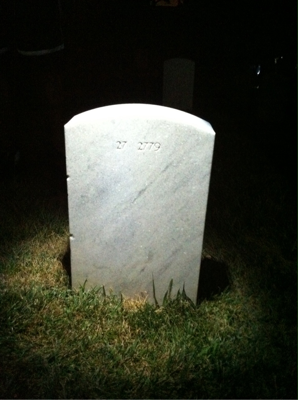 Headstone of Mrs Brown