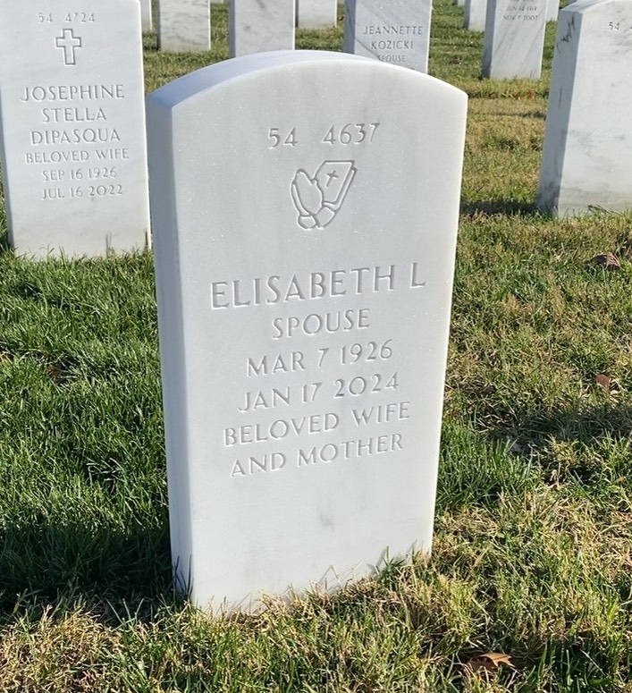 Back of headstone — Clyde Davis