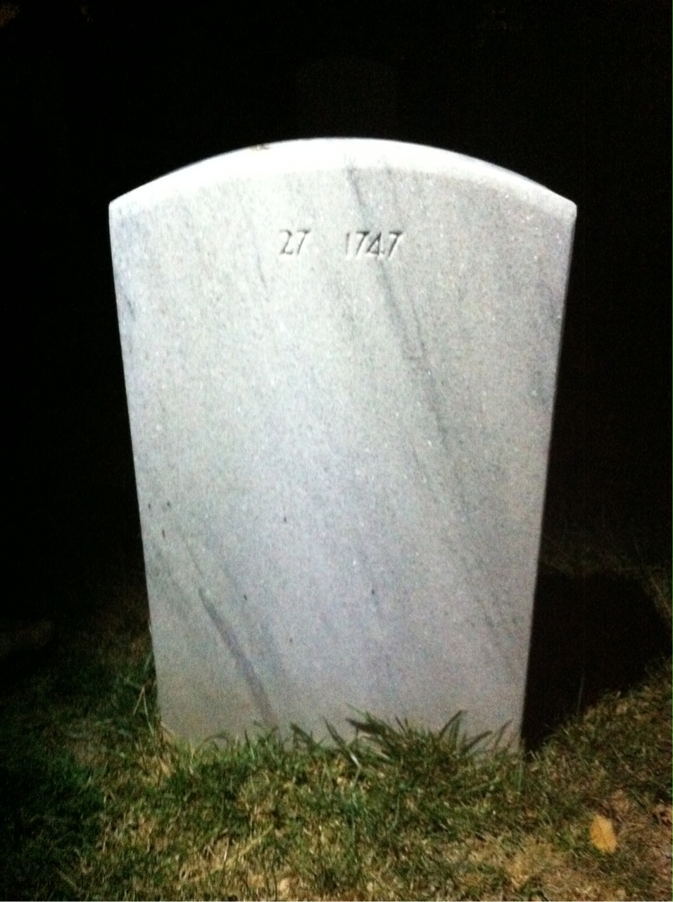 Headstone of Unknown Unknown