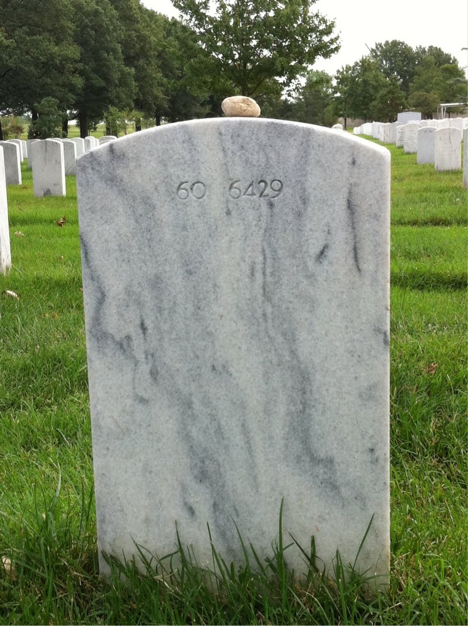 Back of headstone — Vernon Cummings