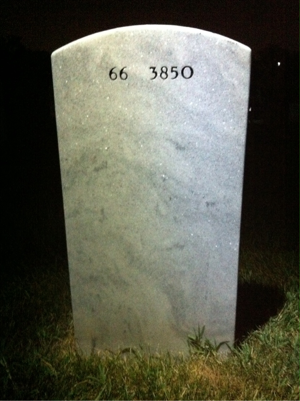 Back of headstone — Phyllis Harrington