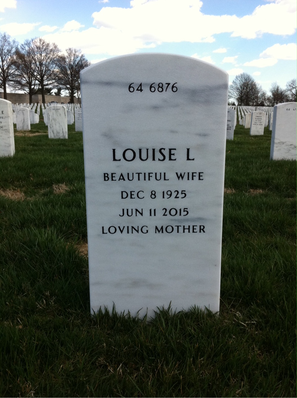 Back of headstone — Carlo Ferraro