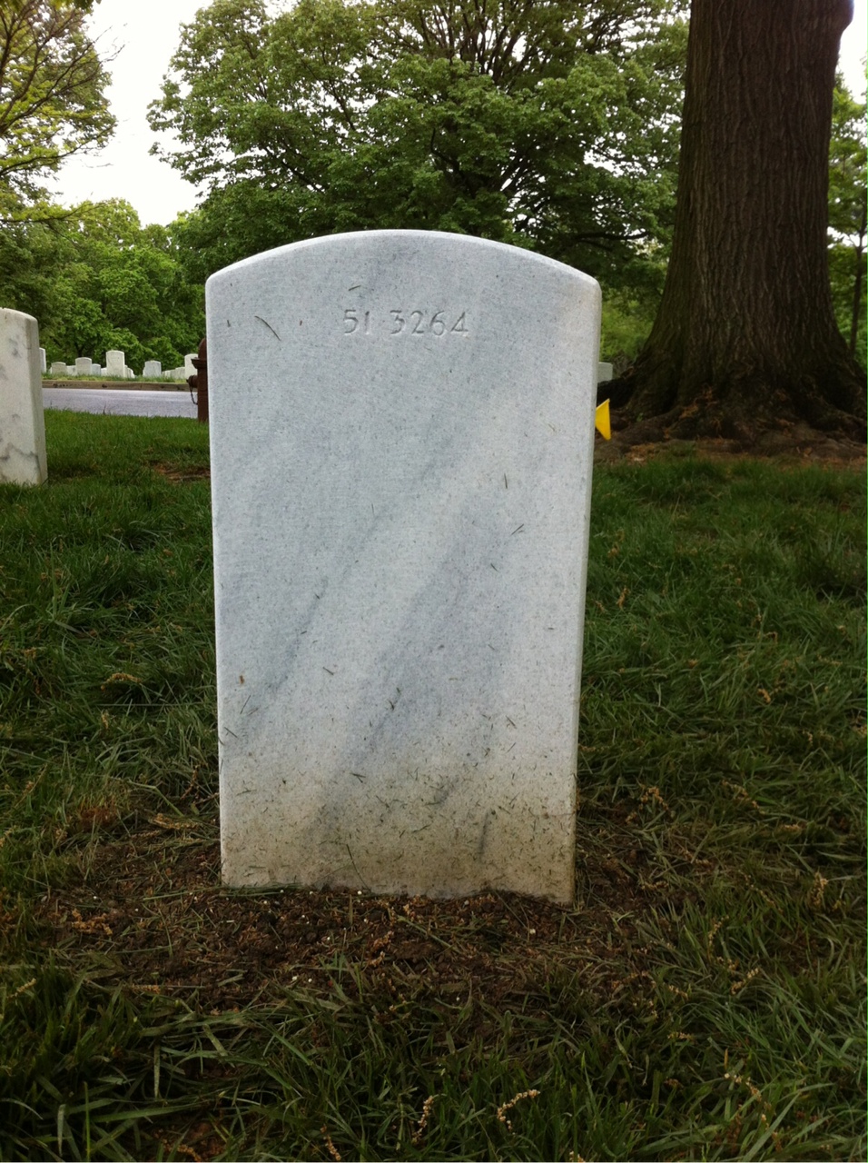 Headstone of Richard C Campbell