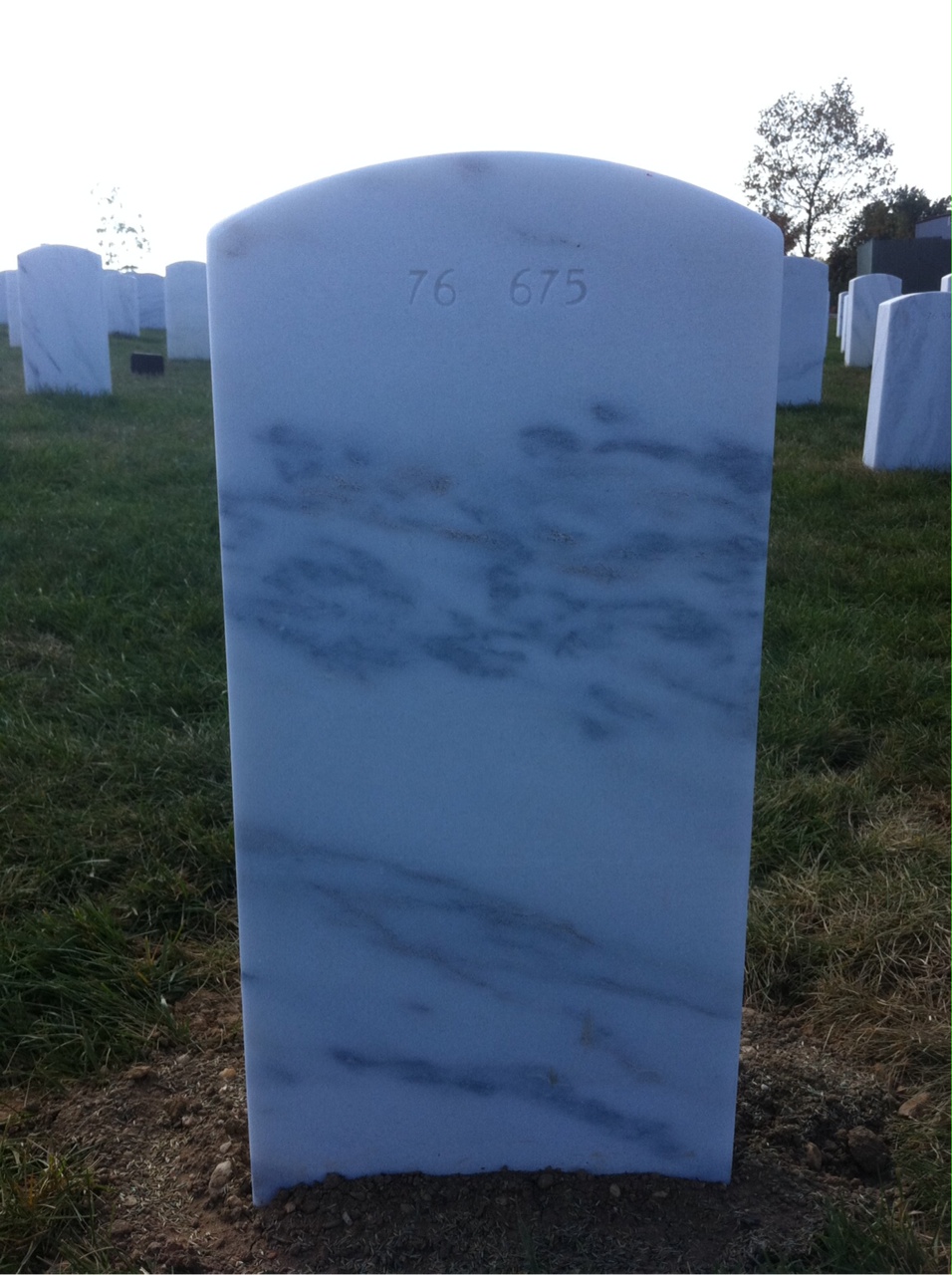 Back of headstone — Tyrone Felder