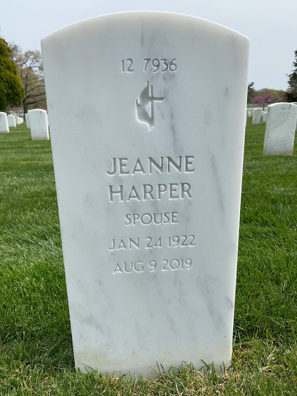 Back of headstone — William Bennett