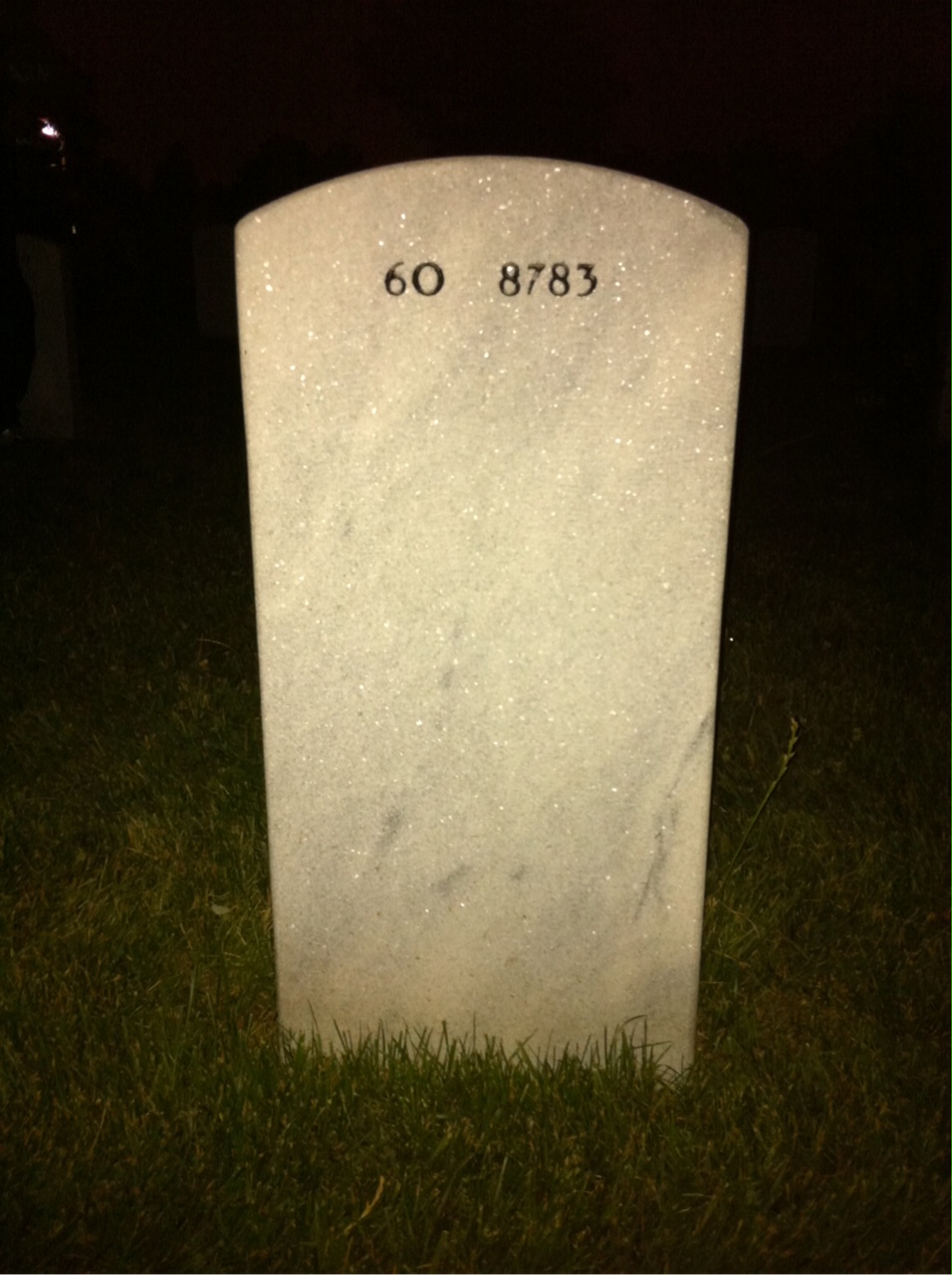 Back of headstone — Mikolaj Kogut