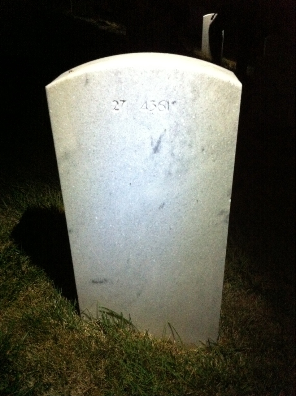 Headstone of Unknown Unknown