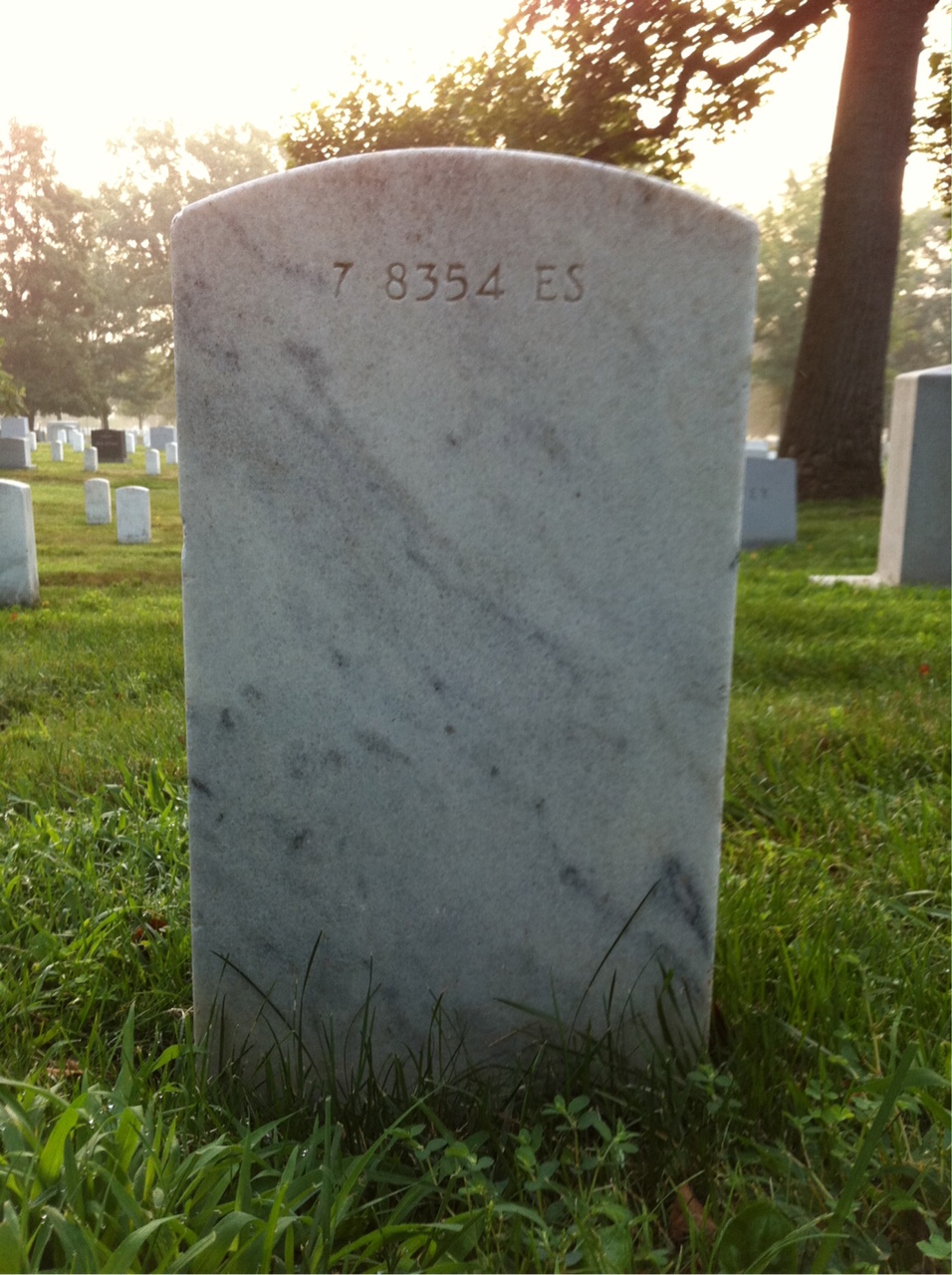 Back of headstone — Catherine Ash