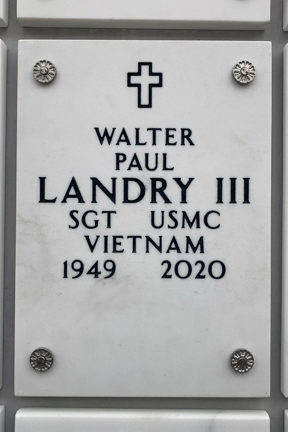 Walter P Landry