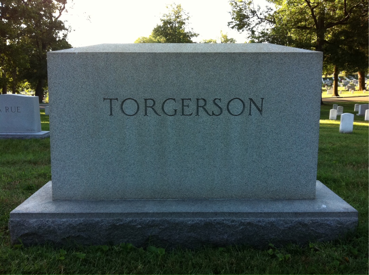 Headstone of Martin T. Torgerson