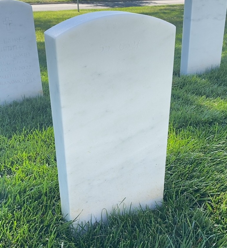 Back of headstone — Sally Wangari Kabugwa