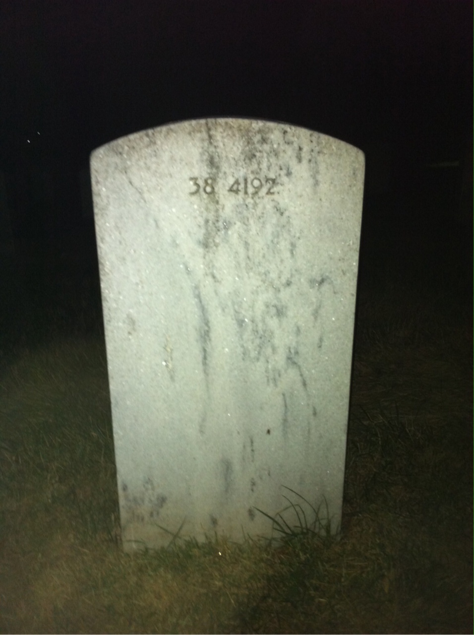 Back of headstone — Edward Misiuta