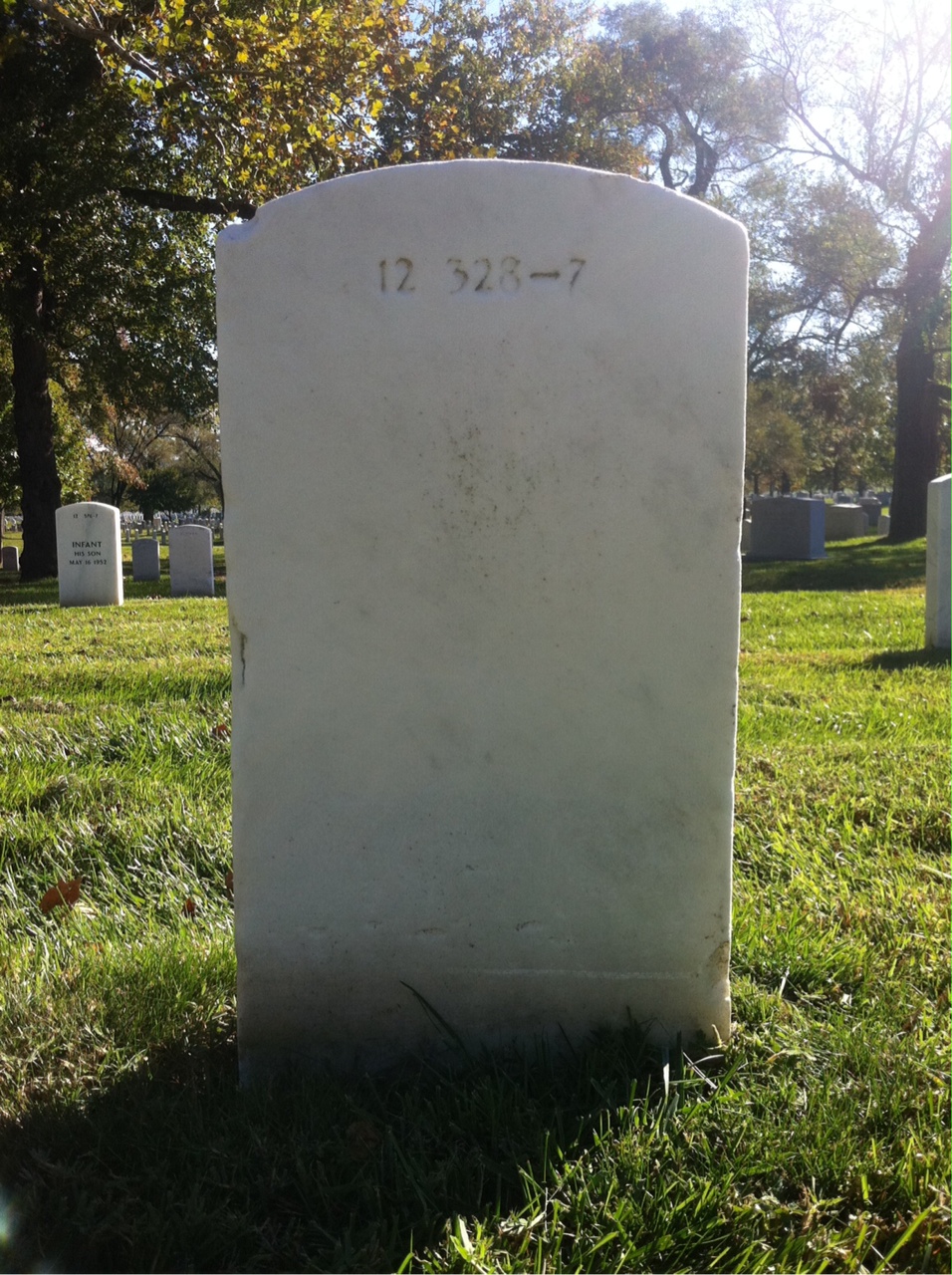 Back of headstone — Mary Mortweet