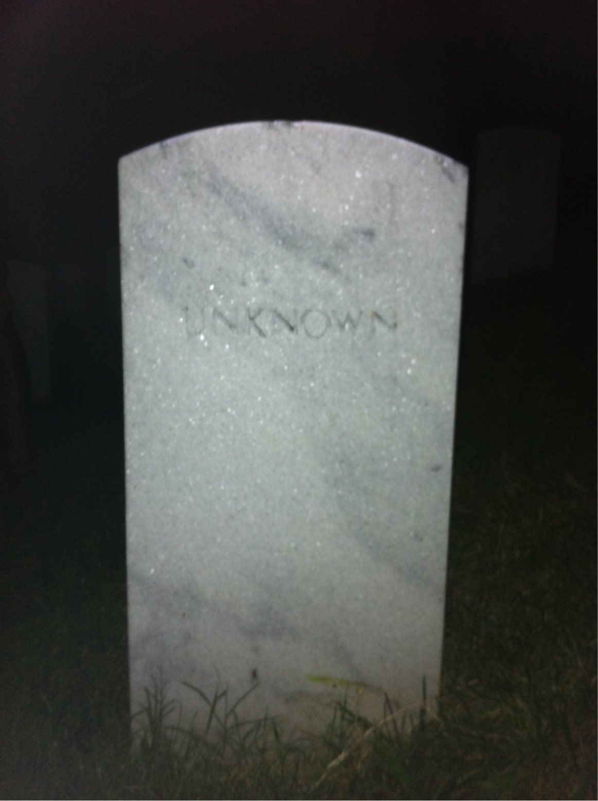 Headstone of Unknown Unknown