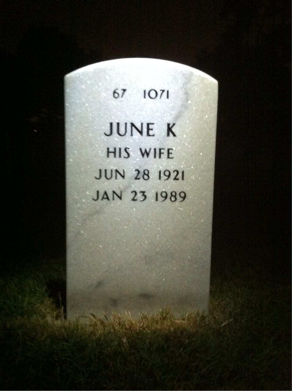 Back of headstone — Robert Baldwin