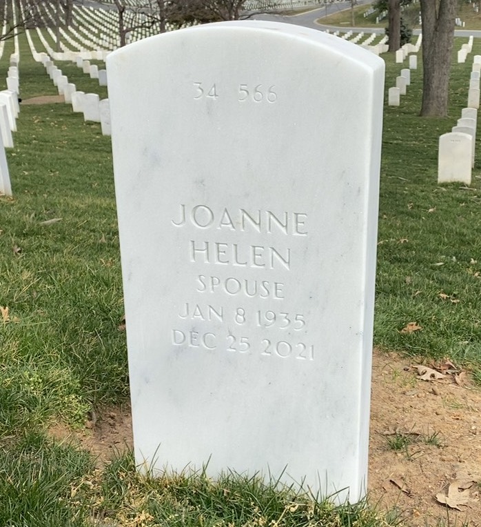 Back of headstone — Walter Gerson