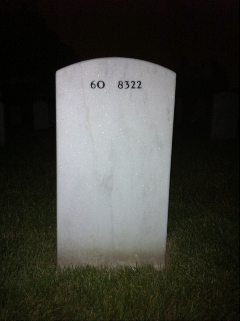 Back of headstone — Dale Brehm