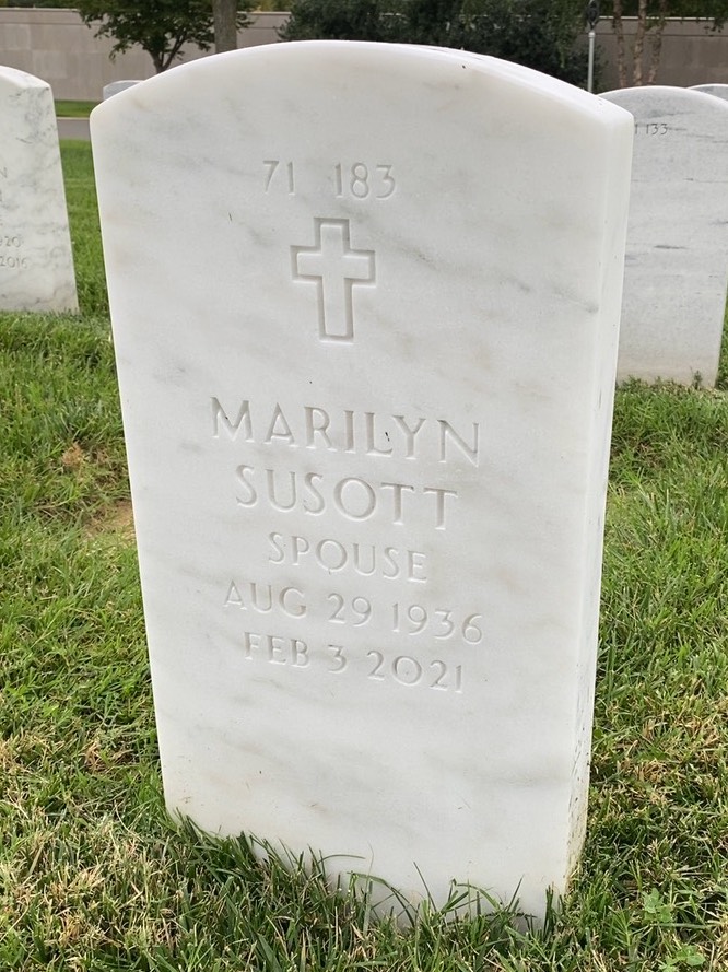 Back of headstone — Hugh Mouser