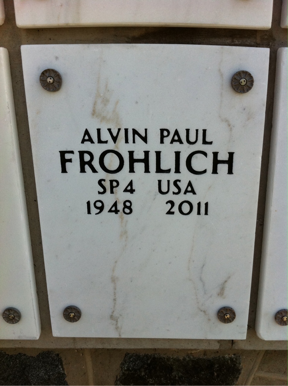 Alvin P Frohlich