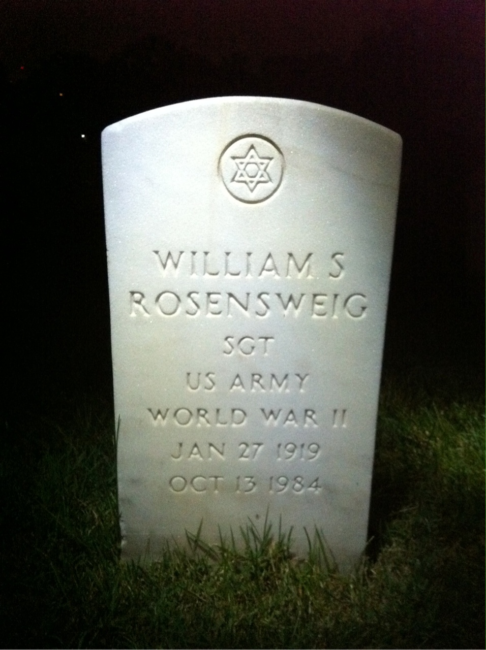 William S Rosensweig