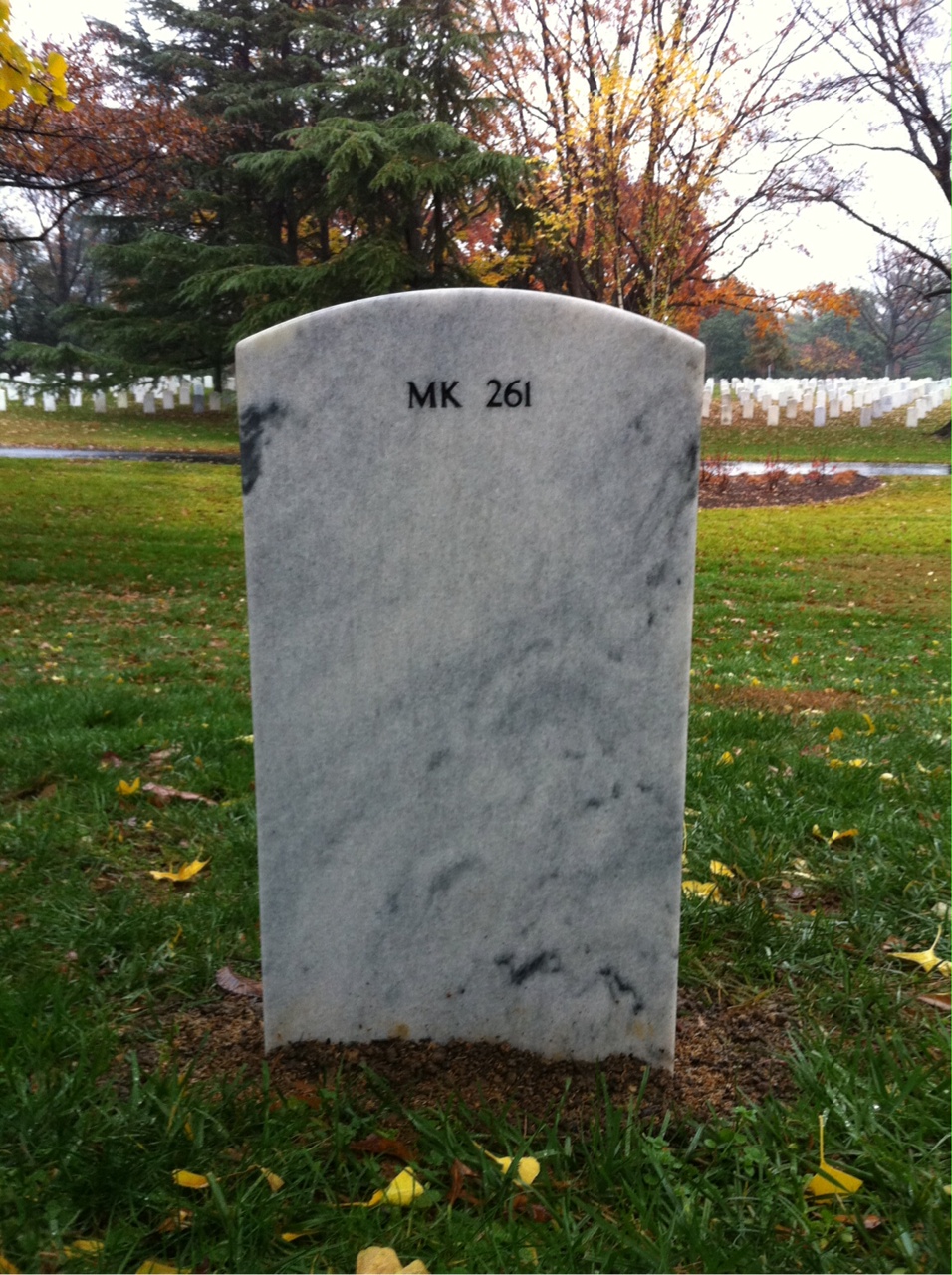 Headstone of George H Hansen