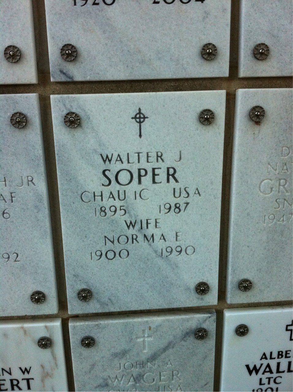 Walter J Soper