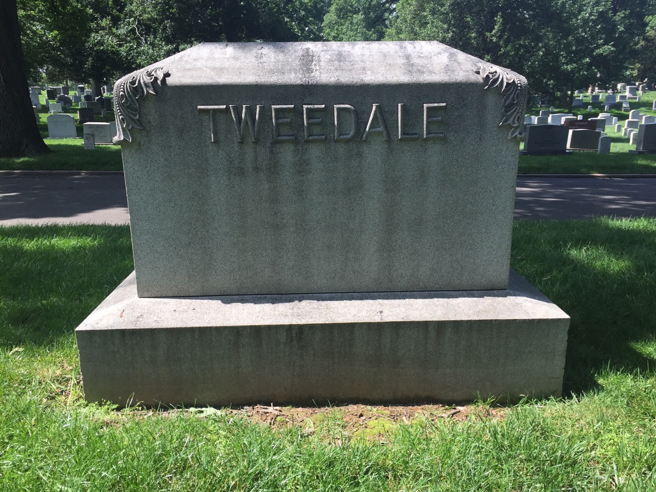 Headstone of John Tweedale