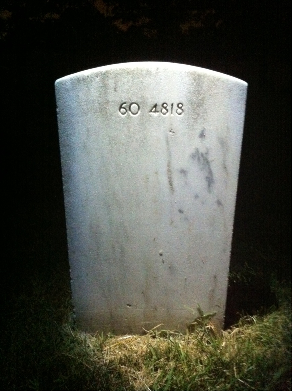 Back of headstone — Otto Baumgartner