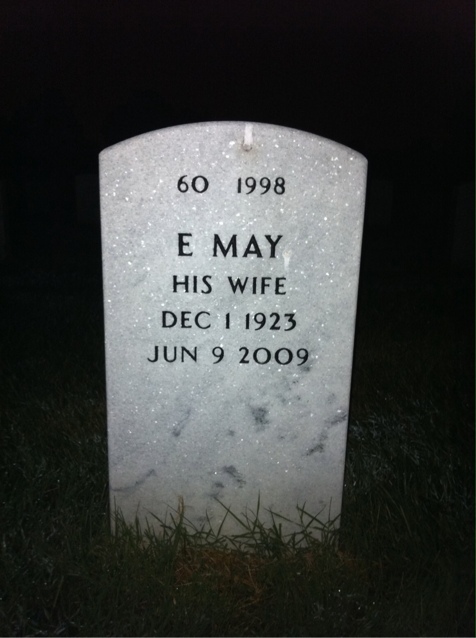 Back of headstone — Francis Doyle