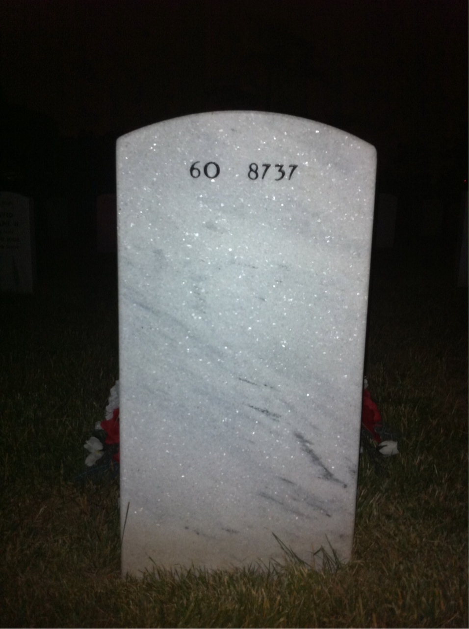 Back of headstone — Nicholas Madrazo