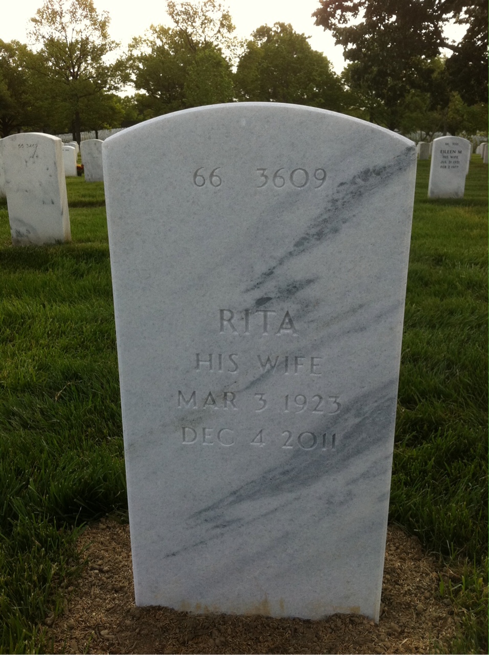 Back of headstone — James Mcintyre