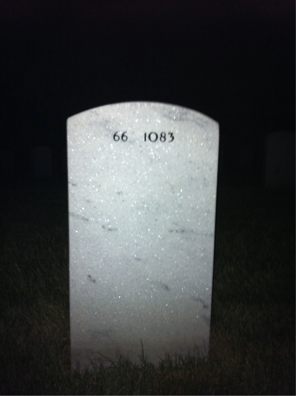 Back of headstone — Charles Mcintyre
