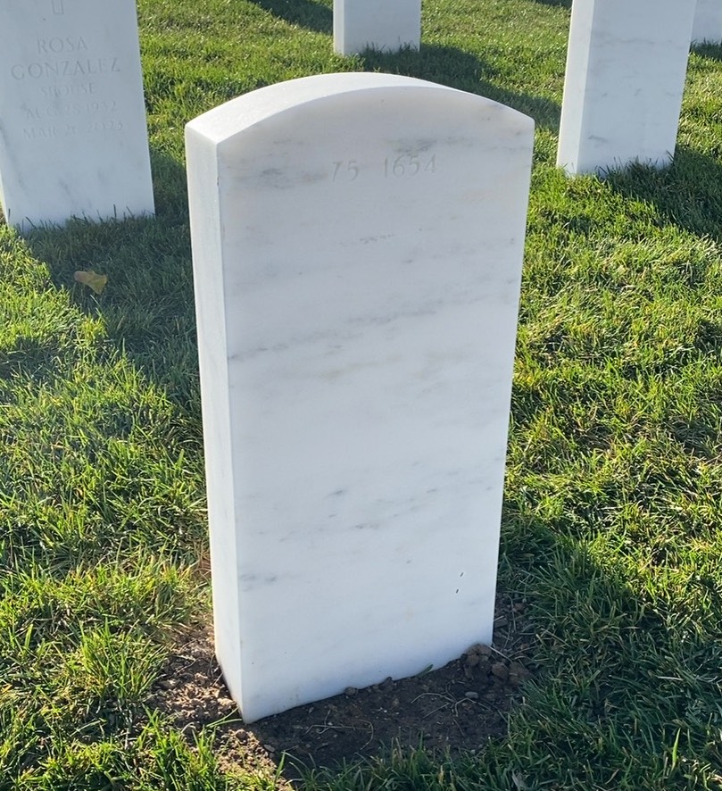 Back of headstone — Michael Murnane