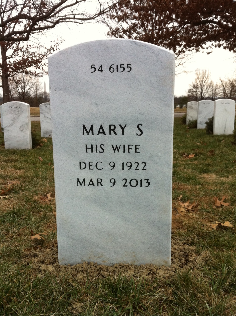 Back of headstone — James Chisholm