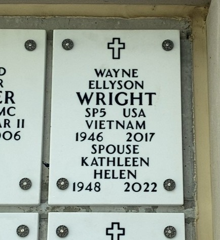 Wayne E Wright