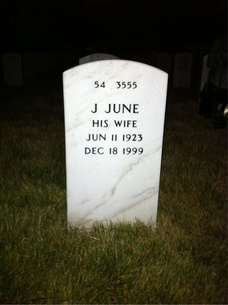 Back of headstone — Felix Colvin
