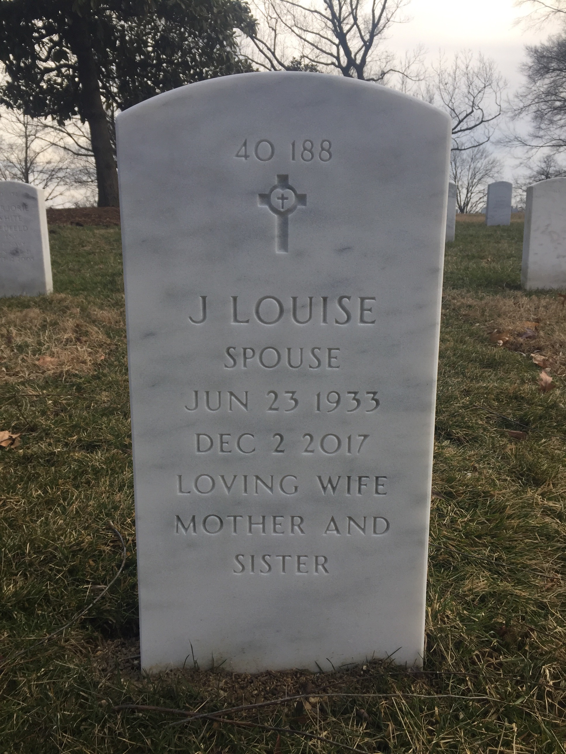 Back of headstone — Richard Bixler