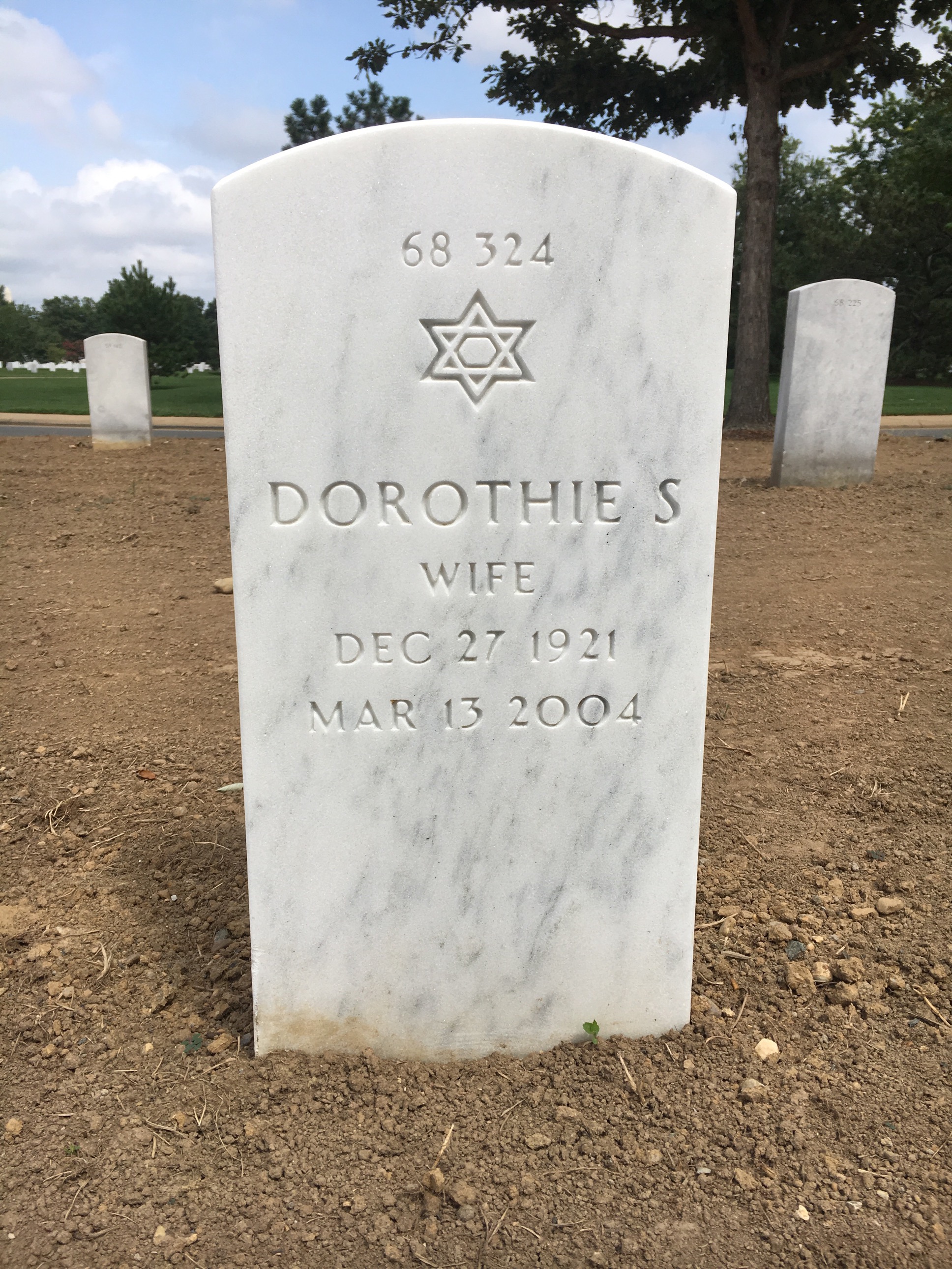 Back of headstone — James Gentry