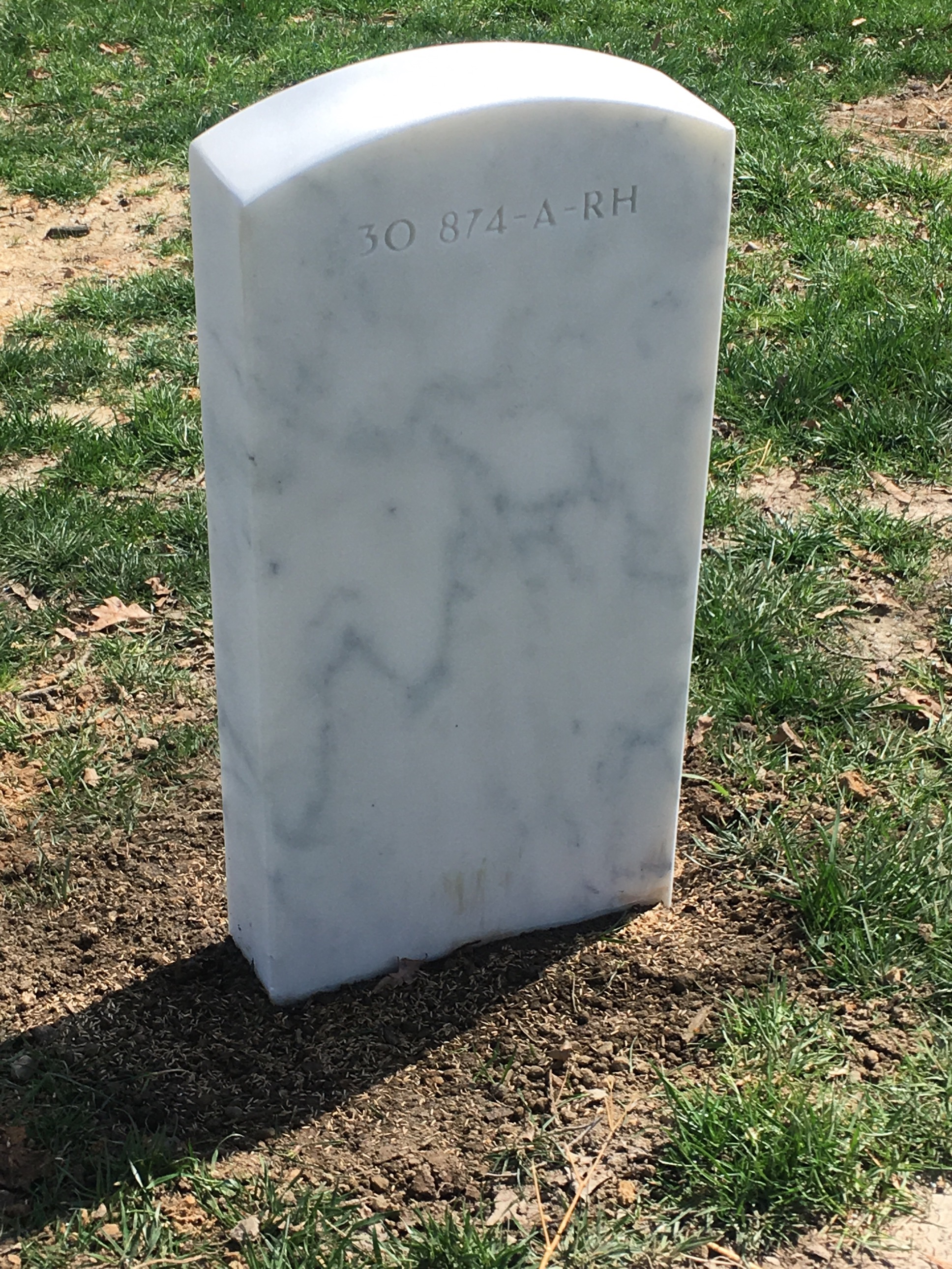 Back of headstone — Terry C Wheeler