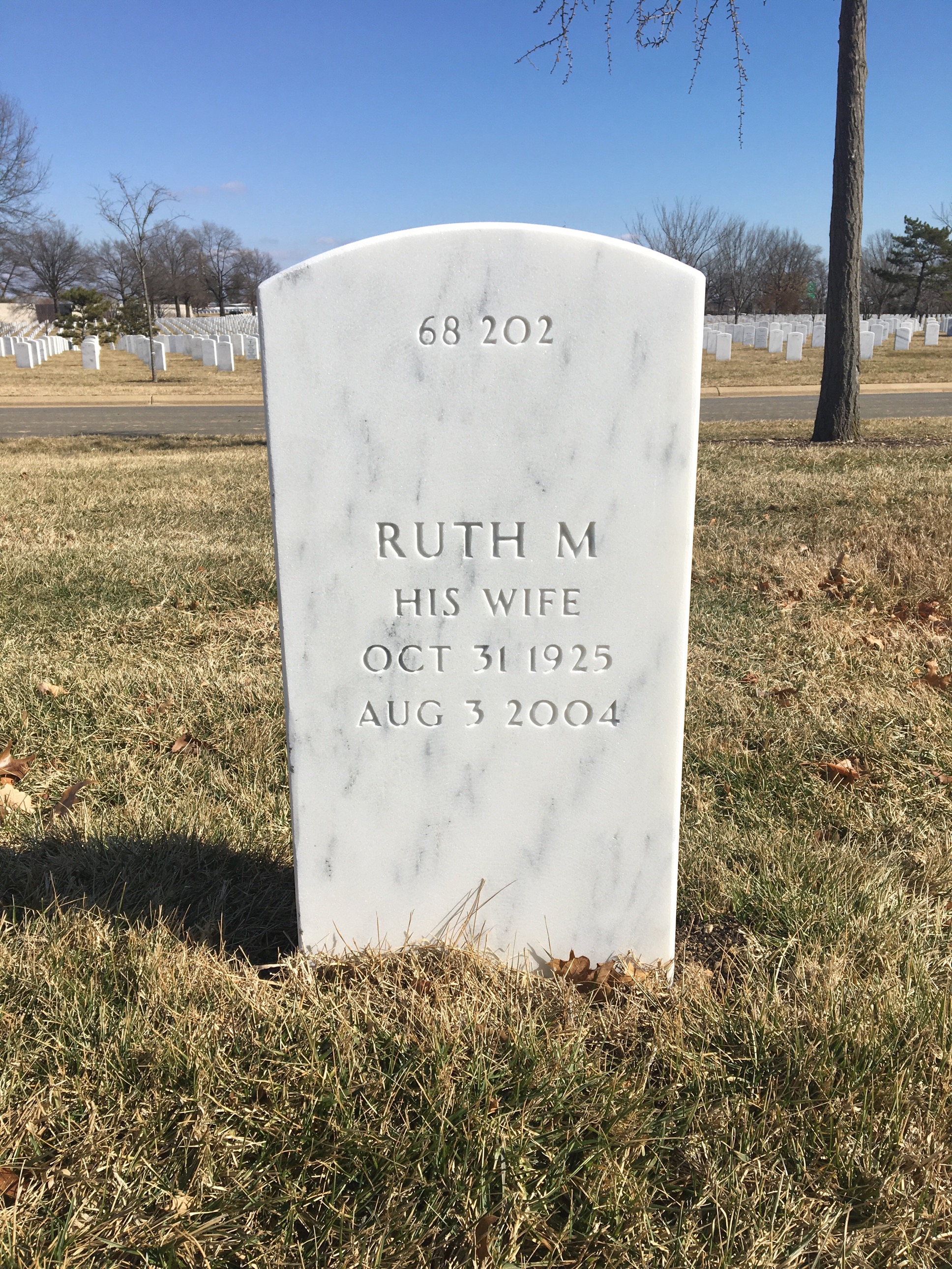 Back of headstone — Patrick Mccaffery