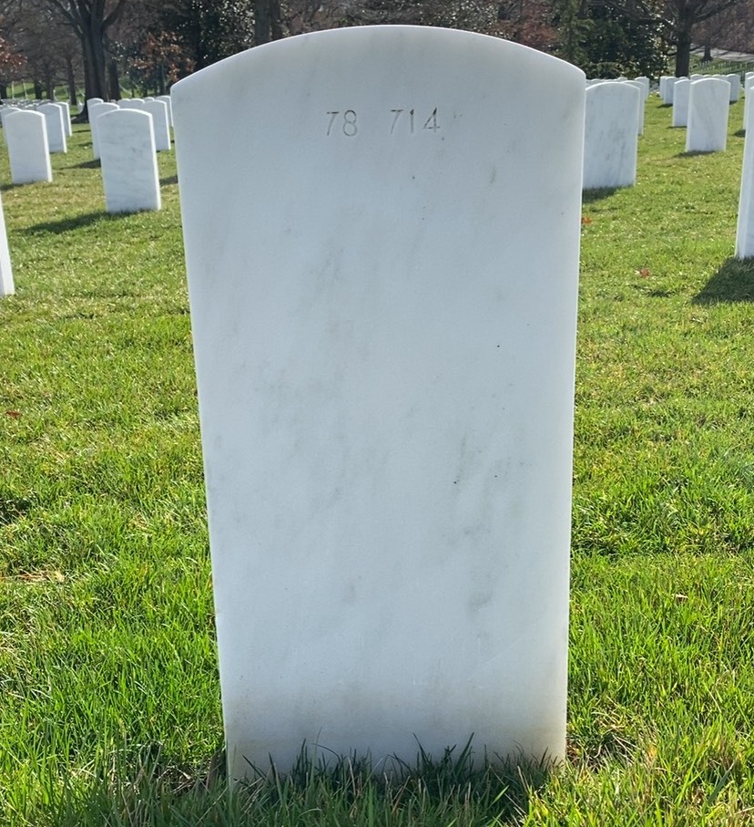 Back of headstone — Sean Timothy Kelley