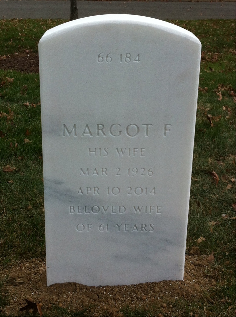 Back of headstone — Harry Edwards