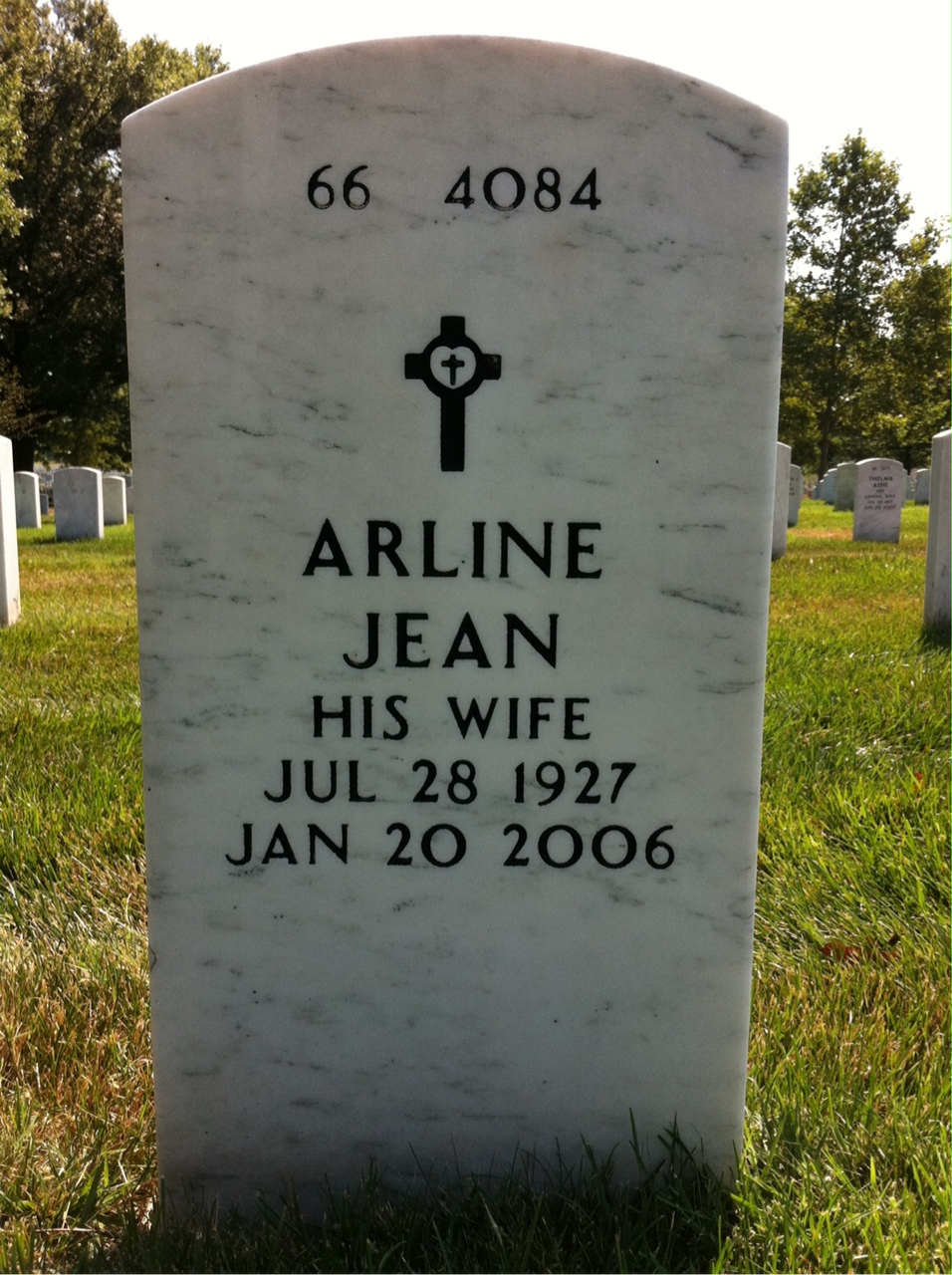 Back of headstone — James Cafferty